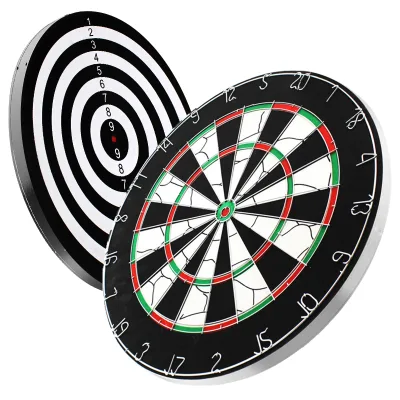 China Supplier Sisal Dartboard Dual-Sided Professional Training Target Dart Board Gift