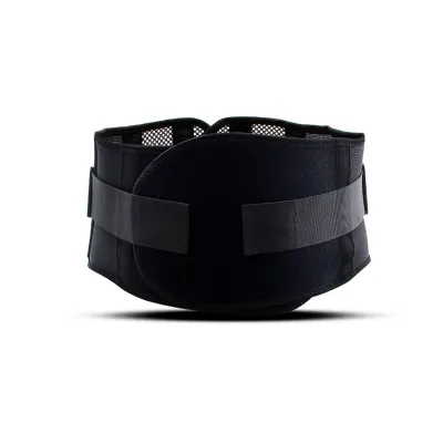 Custom Logo Nylon Adjustable Belt Lumbar Support Abdominal Back Support Durable Comfortable Soft Magnetic Therapy Unisex Waist
