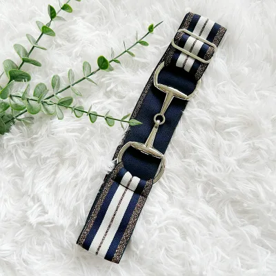 KY B09 Outdoor Equestrian Belt Competition Equipment Advanced Joker Men and Women Belt High Stretch Fabric Riding Belt