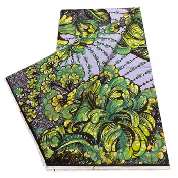 6 Yards Veritable Grand Super Organic Plain Organza Fabric Real Cotton Batik Print Soft Touch Boys African Bedding Shirts