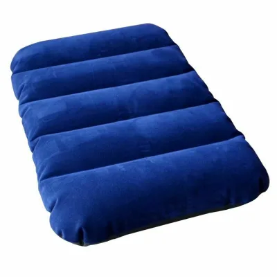 Inflatable Air Pillow Double Sided Cushion Travel Portable Pillow for Outdoor Sport Camping