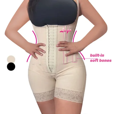 Hot Seller Built-in Steel Bones Shapewear Open Bust Bodysuit for Women Tummy Control Body Shaper Butt Lifter Shaping Girdles
