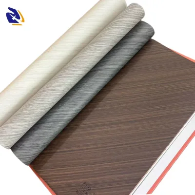 Scratch Resistant Wood Grain PVC Wrapping Films Decorative Foil Vacuum Press Laminating Door MDF Furniture Wall Panel Apartment