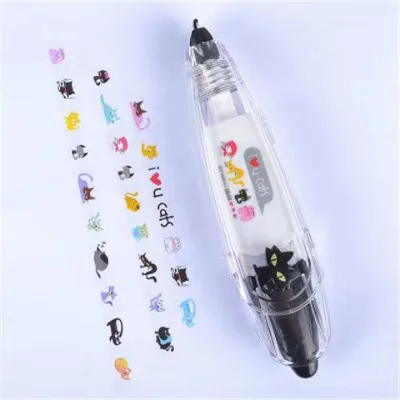 Cute Lace Pattern Correction Tape Plastic Student Hand Account Diary Decoration Tape