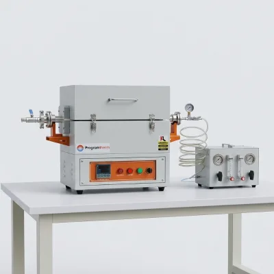 Small Single-Zone Resistance Tube Furnace 1200C Vacuum Atmosphere Sintering Tube Furnace Heating Equipment
