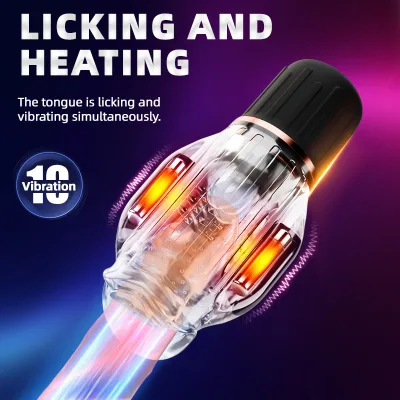 10 Types of Vibrating Sex Toys Tongue Licking Heated Airplane Cup Adult Male Toy Penis Masturbation Massager Pocket Pussy