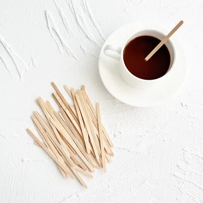 New Innovation Best Good Quality Wooden Stirrer Eco Friendly 110mm Coffee Wooden Stirrer at Best Price