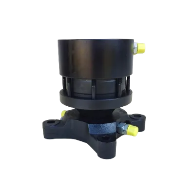 Reliable Load Bearing 30KN Static Capacity Flange GR30CF Hydraulic Rotator