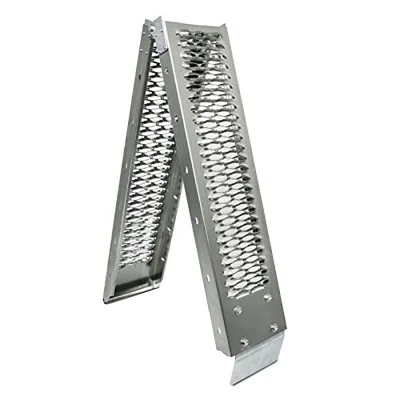 Truck Transport Folding Ramp Extended Loading Unloading Trailer Rack Step with Boarding Ladder for Motorcycle Ramps & Stands