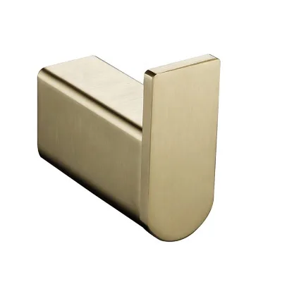 NC6001-G Wall-mounted Gold Stainless Steel 304 Bathroom Single Coat Hanger Hooks