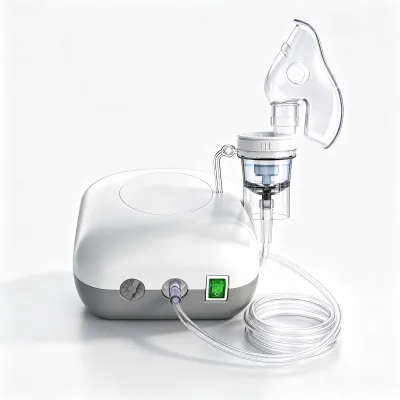 Pocket Size MDR Medical Grade Athma Respiratory Therapy Low Noise Compressor Nebulizer for Adults Kids Home Travel