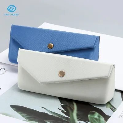Low Price Portable Eco-Friendly EVA Folding Glasses Case White Black Optical case