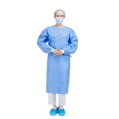 AAMI Gown Level 1-4 Non Woven Patient Gown Disposable Hospital Clothing Surgical Gown