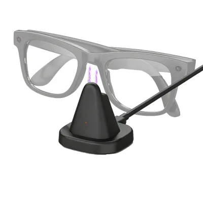 Mini Fast Charging Stand for Ray Ban Ai Glasses Charging Stand Dock Cable for Rayban Meta Oakley Smart Ai Glasses