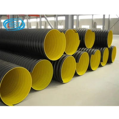Professional Supply Steel Belt Reinforced Corrugated Pipe Steel Belt Reinforced Pe Corrugated Pipe