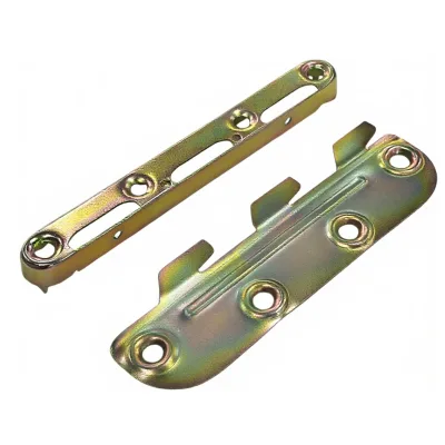 Concealed Bed Hinge 5 Inch Galvanized Steel 192KG Load Capacity Anti Drop Vibration Resistant for Bed Frame