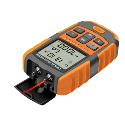4 functions optical fiber power meter with laser gpon power meter fiber optic