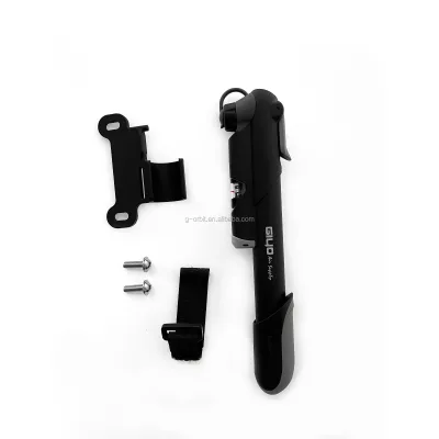 MTB Road Bike AV/FV Valve Pump With Gauge Black Gauge Air Inflator for GIYO