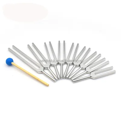 9 Aluminium Tuning Forks Set F174F 285UT 396RE 417MI 528SOL 639FA 741LA 852F 963HZ Tuning Forks