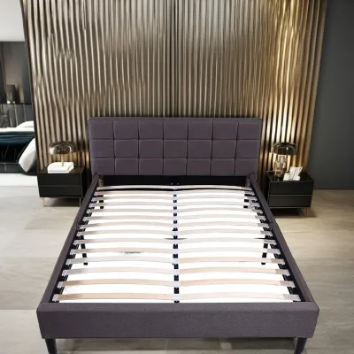 Stable and Reliable Western Style Euro Base Bed Frame Double Size for Living Room