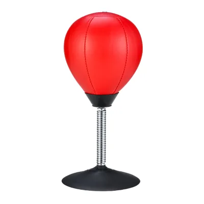 Adjustable Suction Cup Reaction Ball Desktop Punching Speed Ball for Kids Adults Office Boxing Reflex Training Toy Stress Relief