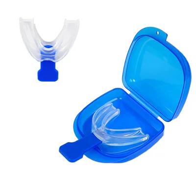 Food Grade BPA Free Mouthpiece Breath Easy Mouth Piece Adjustable Anti-Snoring Mouth Guard Mouthpiece for Grinding Teeth