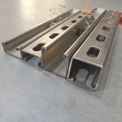 1-5/8" Metal Channel Framing C Channel Cable Tray Support Galvanized