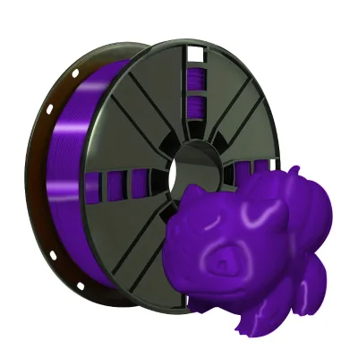 3D Printing PLA Monochrome Consumables 1.75mm FDM Material 3D Filament for Printer 1kg Net Weight Purple Color
