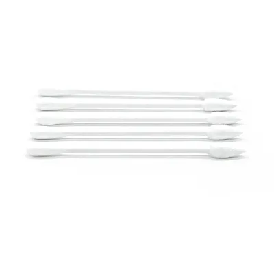 Cleanroom Lint-Free Skin Care Single Sharp Single Round Qtip Paper Stick Cotton Swab in Cotton Bud