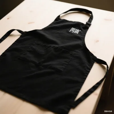 Apron Custom Logo Black White Pink Restaurant Waiter Waitress Cotton Apron BBQ Cook Chef Kitchen Apron for Women Men with Pocket