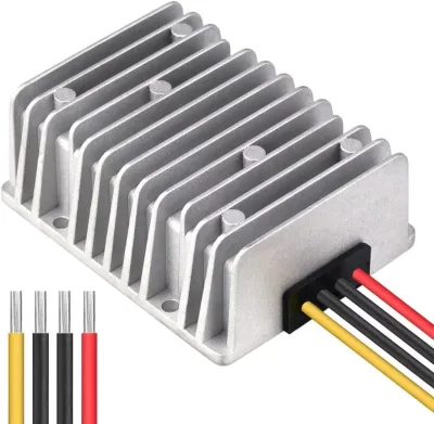 CALCULUS 12V to 24V 15A Single Phase Waterproof Boost Converter | Stable Power Supply for Electric Vehicle & Industrial Use