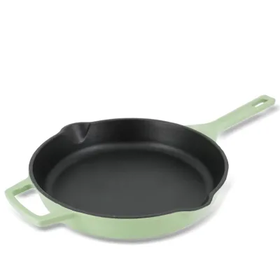 High Quality Factory Household Cast Iron Enamel Cooking Pot Frying Pan Kitchen Cookware Set Factory Supply Customizable