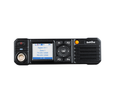 Easy to Operate Portable Transceiver Radio 50-100km Vehicle Mounted Mobile Two Way Radios for Car