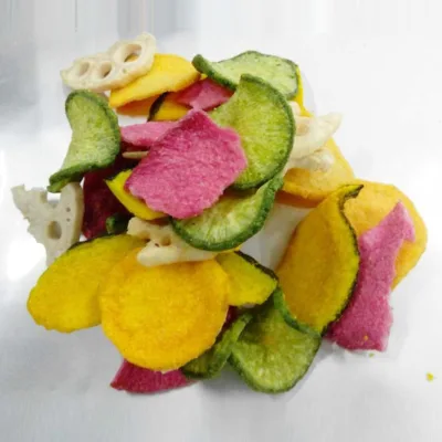 Customize Mixing Vacuum Fried Vegetable Chips Healthy Mixed Vegetable Snack