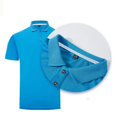 Wholesale Men T-shirts 100% Polyester Men's Polo Shirt Sublimation t Shirts