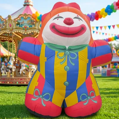 Customized Promotional Balloon Decoration Props for Outdoor Shopping Mall Party Events Inflatable Cartoon Circus Clown
