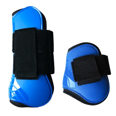 High Quality FBT112 Durable Horse Riding Open Front Jumping Tendon Horseshoes PU Material FX Brand
