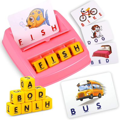 DWI Matching Letter Game Early Education Toy Language Learning Toy for Kid