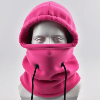 2024 Solid Color Blank Balaclava Winter Windproof Warm Balaclava Ski Mask Balaclava for Women