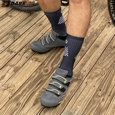 Darevie Cycling Shoes With Cleats Mountain Bike Footwear Men Female Cycling Shoe Man Triathlon Outdoor Sports Route Riding Boots