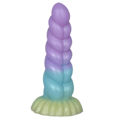 Squlid Silicone Ultra-Soft Alien Dildo With Bendable Flexible Real Touch Feeling and Relaxed Lifestyles  for Man and Woman