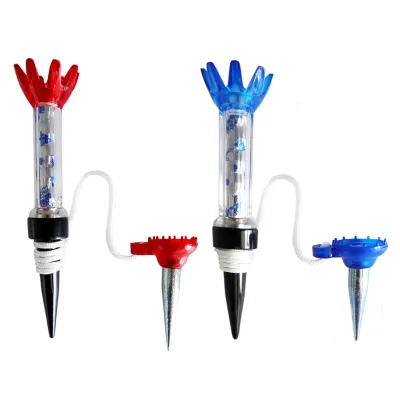 Factory Durable Plastic Golf Accessories Anti-slip Magnet Flexible Printing Golf Tee