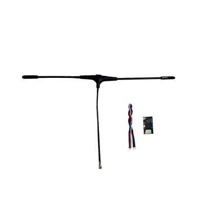 ELRS 2.4GHz / ELRS 915MHz NANO Receiver with T Type Antenna Support Wifi Upgrade for RC Drone FPV Racing Airplanes