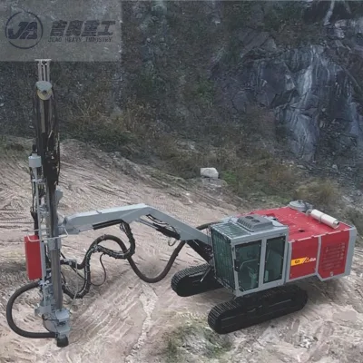 G7 Top Hammer Cab Integrated Crawler Type Rock Drill Rig for Mine Blasting