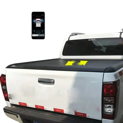 4x4 Electric Roller Lid Pickup Bed Cover for Isuzu Dmax D-max 2012-2019 Car Canopy Hard Tonneau Cover