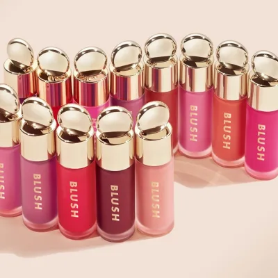 Custom Logo Herbal Vegan 8 Color Liquid Blush Matte Dewy Finish Long-Lasting Waterproof Mistake-Proof Airy Lightweight Fair