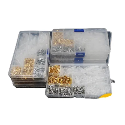 4mm Bullet Terminal,round Terminal,nylon Sheath,brass Bullet Terminal Kits,DJ211-4