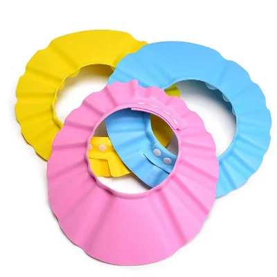 Custom High Quality Eco Friendly Recycled EVA Foam Baby Bath Shower Hat 0-12 Months