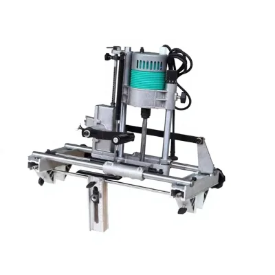 Ronton Manual Woodworking Door Lock Machine RT30 Mortising Machine 1.1kW Power 23000rpm Motor 1 Year Warranty 30mm Drill