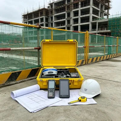 Complete Survey Kit 4G Network Multi-Band L1L2L5 B1B2B3 Stonex S9II Topographic Measuring Instrument GNSS RTK